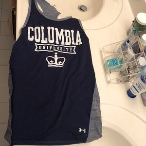 Columbia workout tank & hat